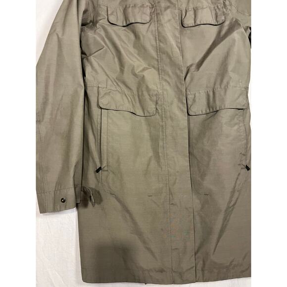 EUC NAU Army Green Quintessential Trench Jacket M - Picture 5 of 8